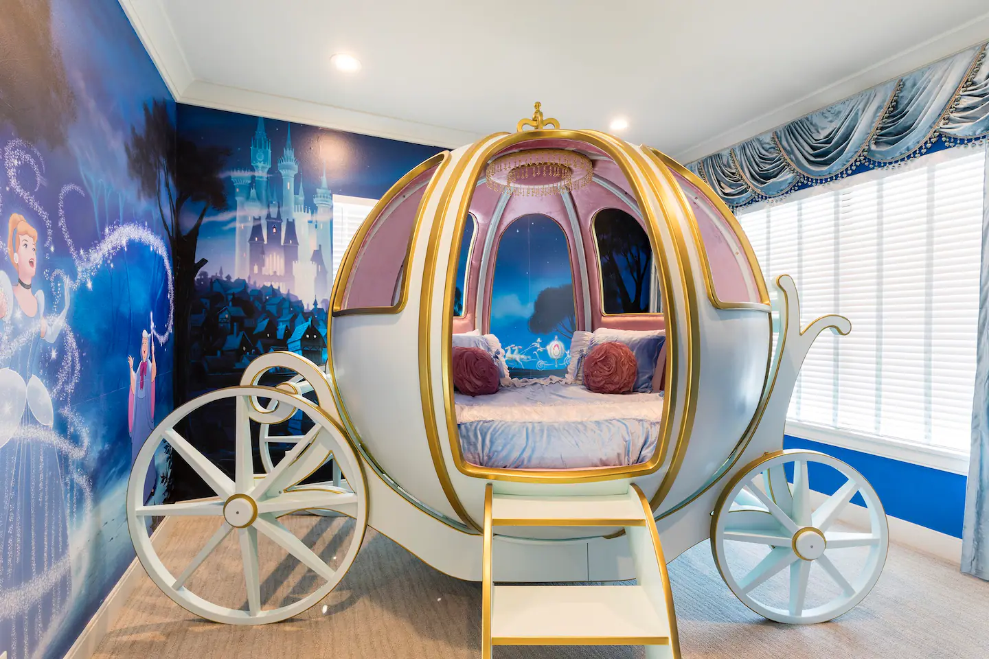 Have a magical time in this private indoor pool.
