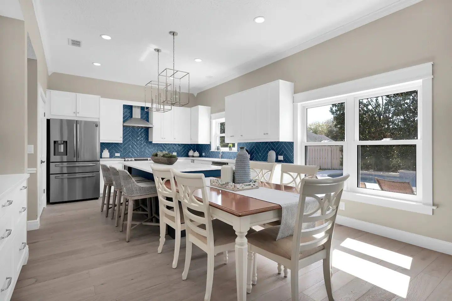 Kitchen is fully stocked perfect for culinary needs.